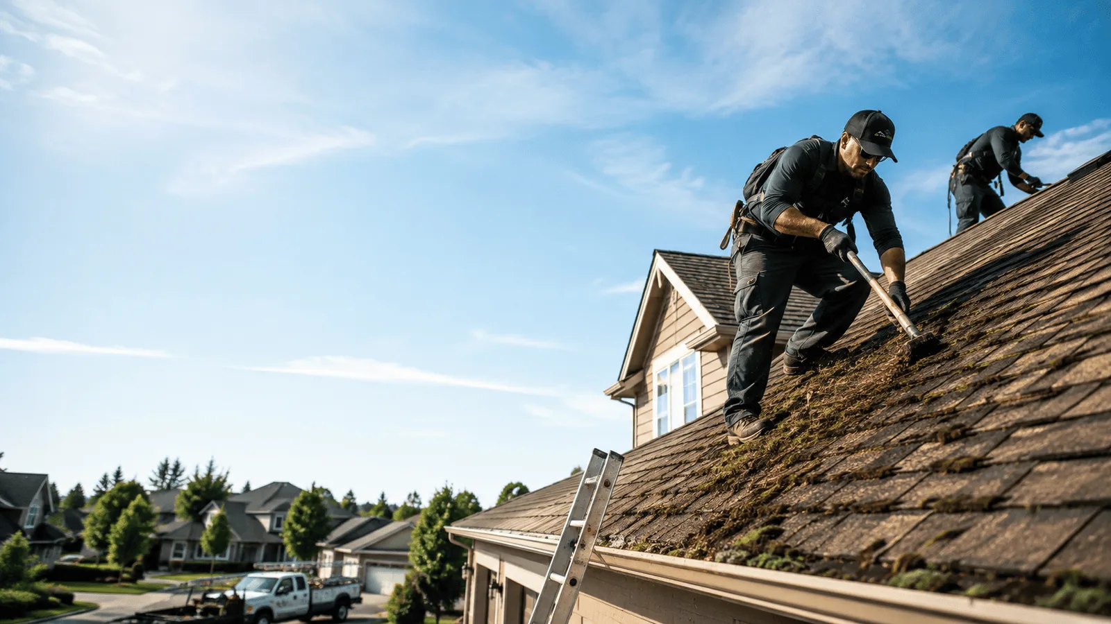 Roof Moss Removal in Honeydew, CA near me